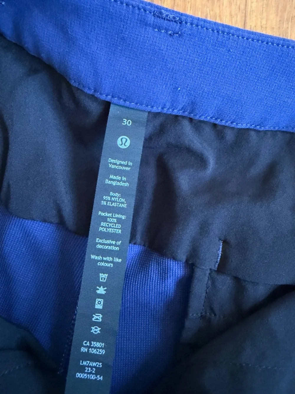 Lululemon Commission ShortS Classic Golf Navy Men's Size 30‎